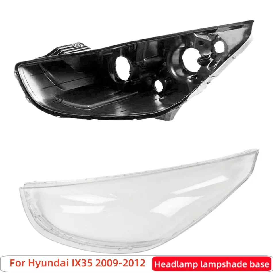 For Hyundai IX35 2009 2010 2011 2012 Car Accesorries Base Head Lamp Shell Headlight Back Housing Holder Headlights Lamp Glass