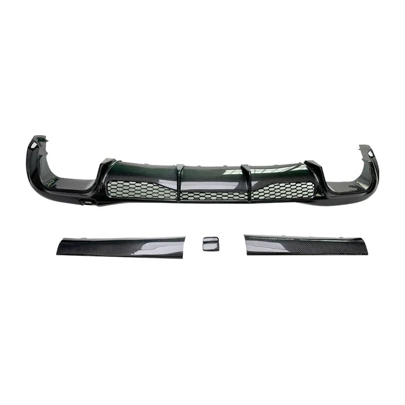 B Style w223 Carbon Fiber Fibre Bodykit Fit Front Lip Rear Diffuser Spoiler Wing For Benz S Class W223 2021-2023