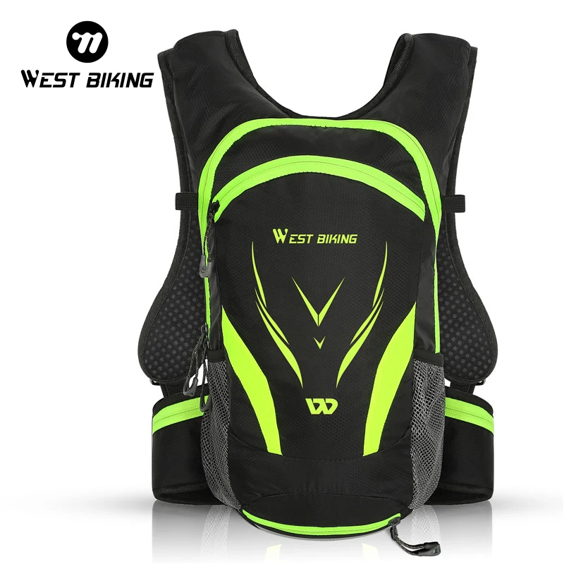 WEST BIKING 16L Cycling Hydration Backpack Large Capacity Hiking Climbing Bicycle Water Bag MTB Road Bike Ultralight Backpack