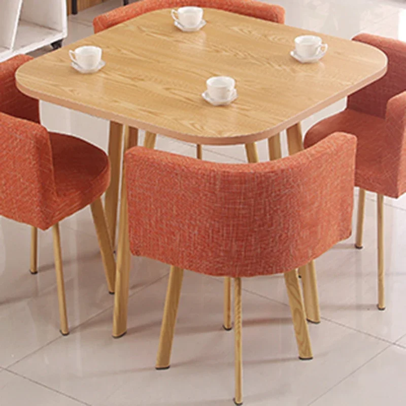 Moderne Runde Tee Kaffee Tisch Sets Holz Esszimmer Platz Nordic Stuhl Minimalistischen Kaffee Tisch Huismeubilair Hotel Möbel