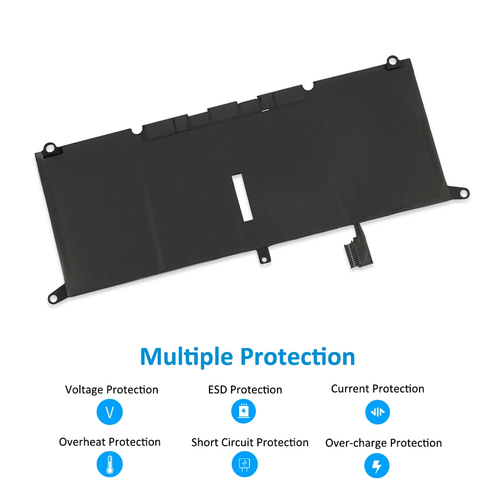 KingSener DXGH8 Laptop Battery For DELL XPS 13 9380 9370 7390 For DELL Inspiron 7390 2-in-1 7490 G8VCF H754V 0H754V P82G