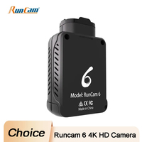 Runcam 6 4K HD SOIY IMX377 30fps 1/2.3 inch Wireless WiFi 155°FOV Action Camera Set Best for FPV Drone Airplane RC Model