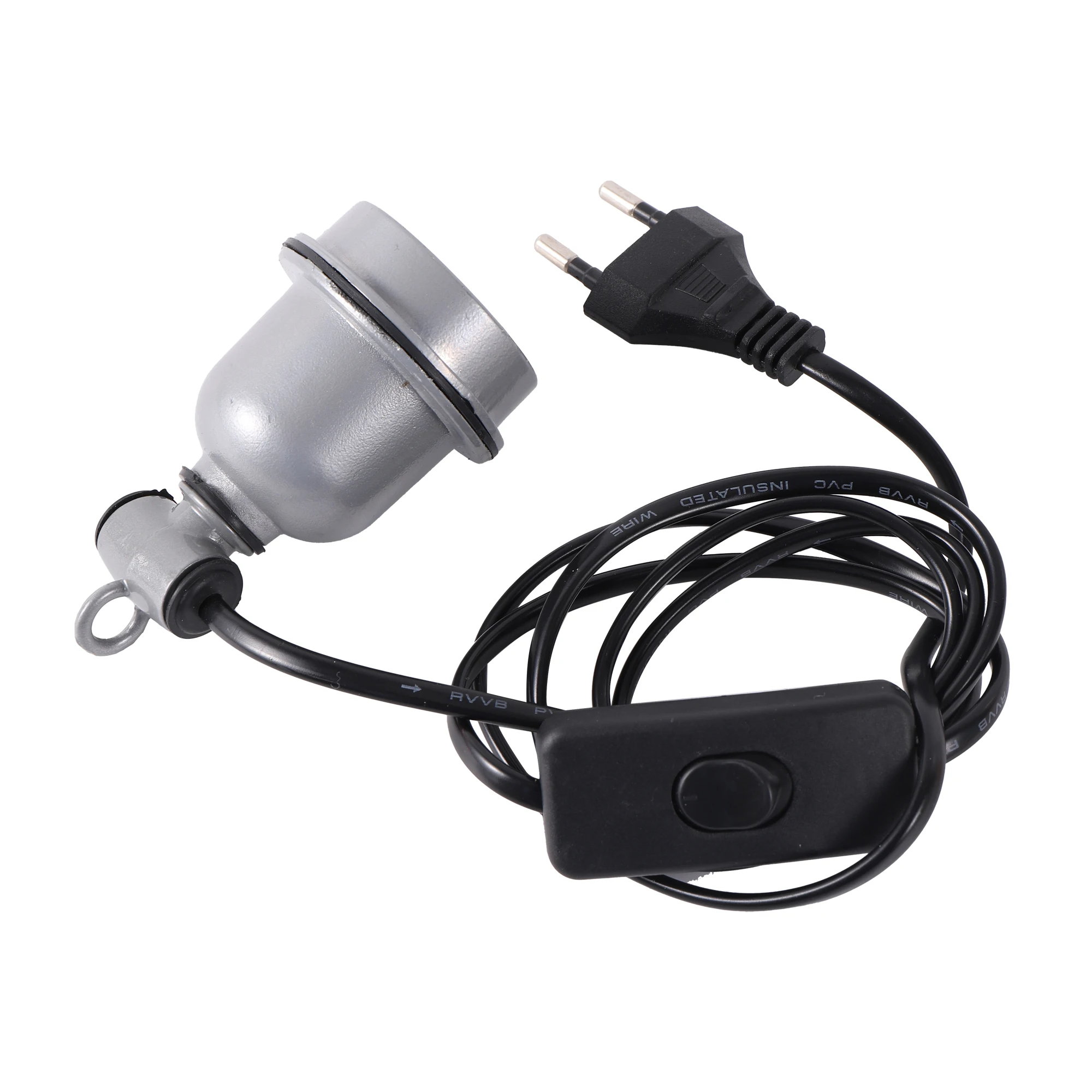E27 Pet Heating Lamp Bracket With Switch High Temperature Resistant Ceramic Insulation Lamp Holder Waterproof Heating Bulb