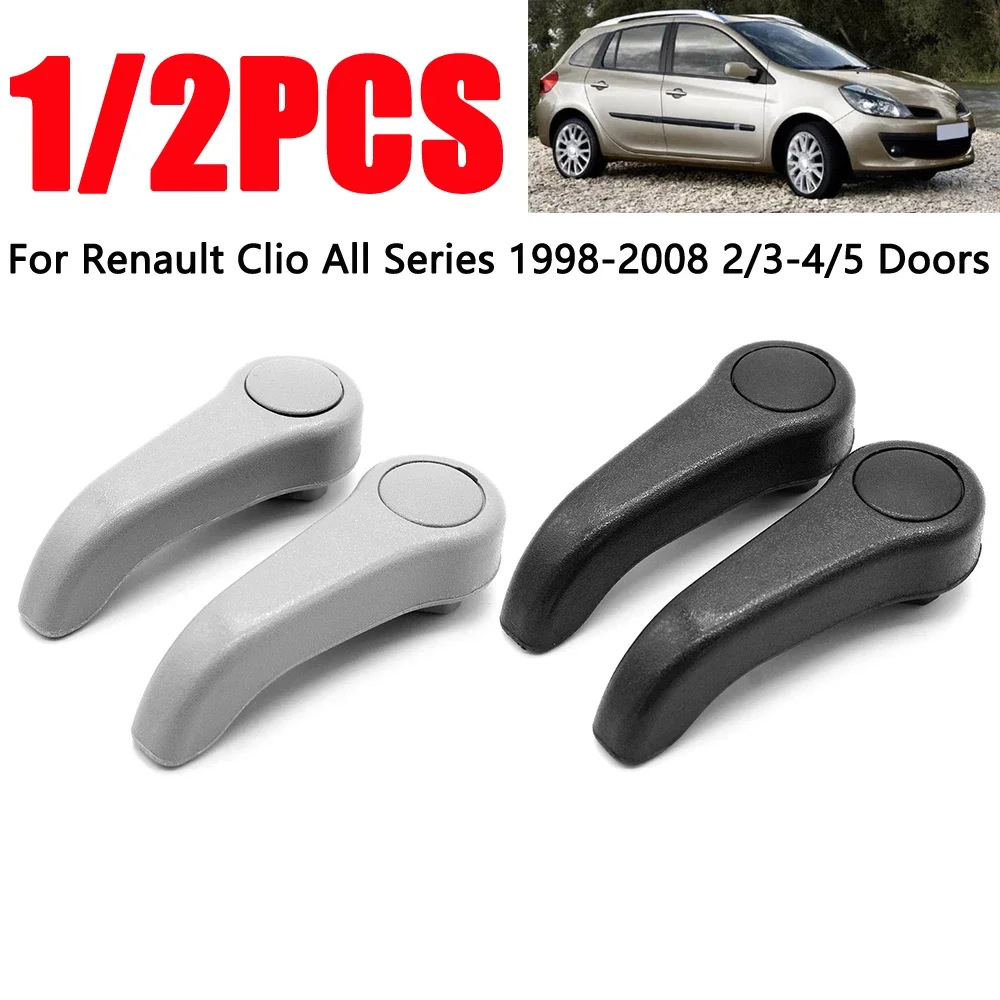 1/2 Sets Sitzverstellhebel Zuggriff Ersatz für Renault Clio Mk2 Twingo für Renault Clio alle Serien 1998–2008 2/3–4/5