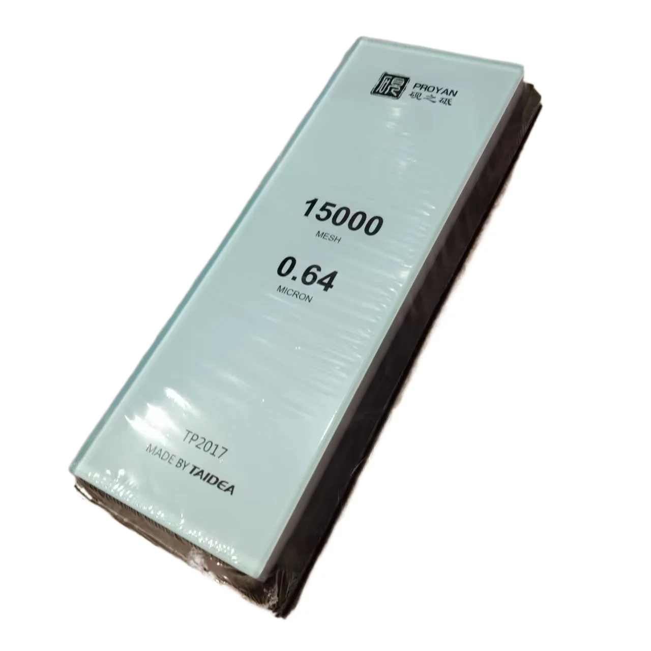 TAIDEA 200x70x18mm Professioneller Weißer Korund-Schleifstein Einseitig für Küchenmesser und Scheren Schärfstein Schleifwerkzeug