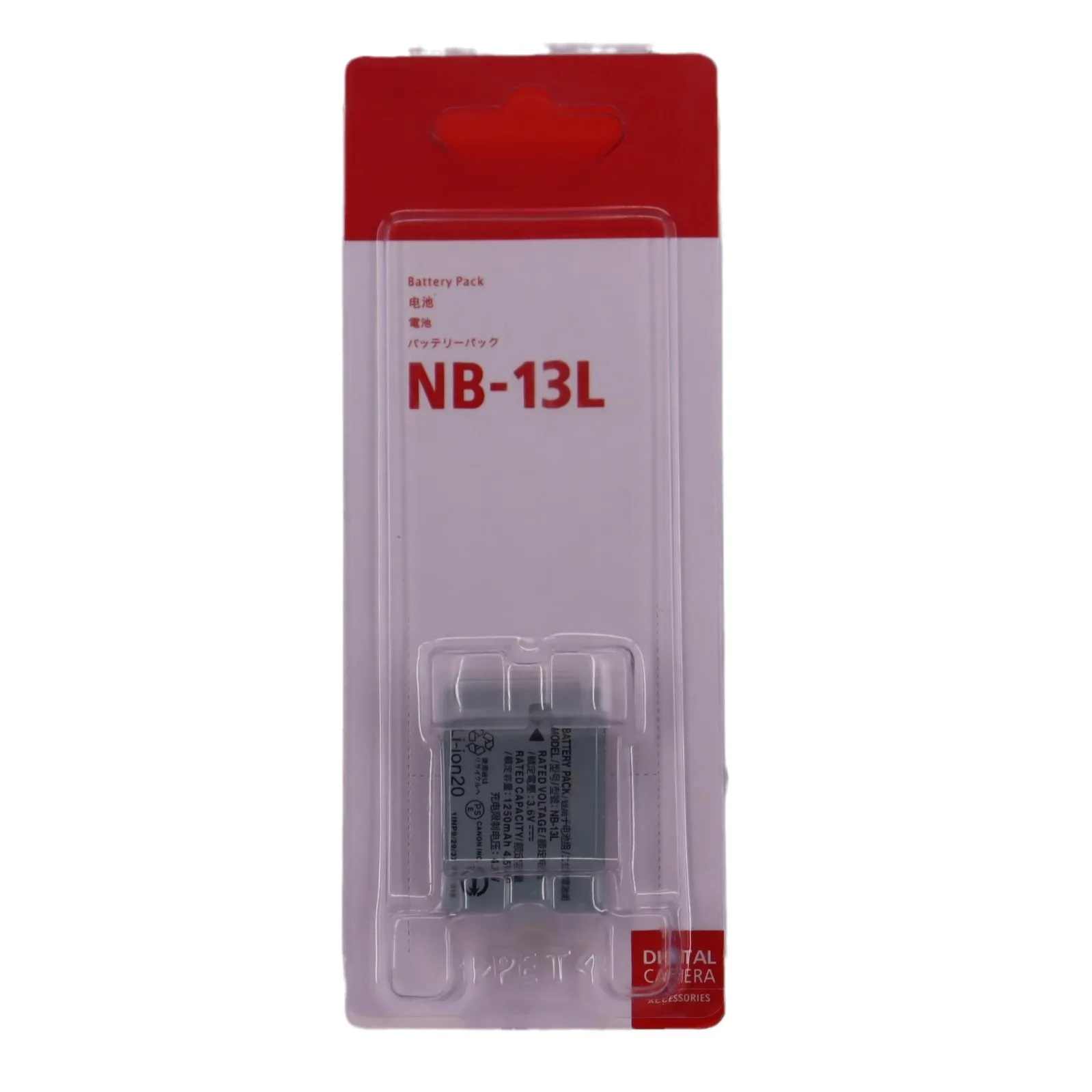 بطارية بديلة NB-13L بقدرة 1260 مللي أمبير في الساعة مفككة بالكامل لكاميرا Canon Powershot G7X II G7X III G7X2 SX720 HS SX730 SX740 HS