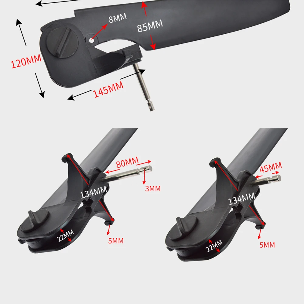 Foot Control Steering System Kit for Kayak and Angling Boat Effortless Direction Change 45mm/80mm Specifications