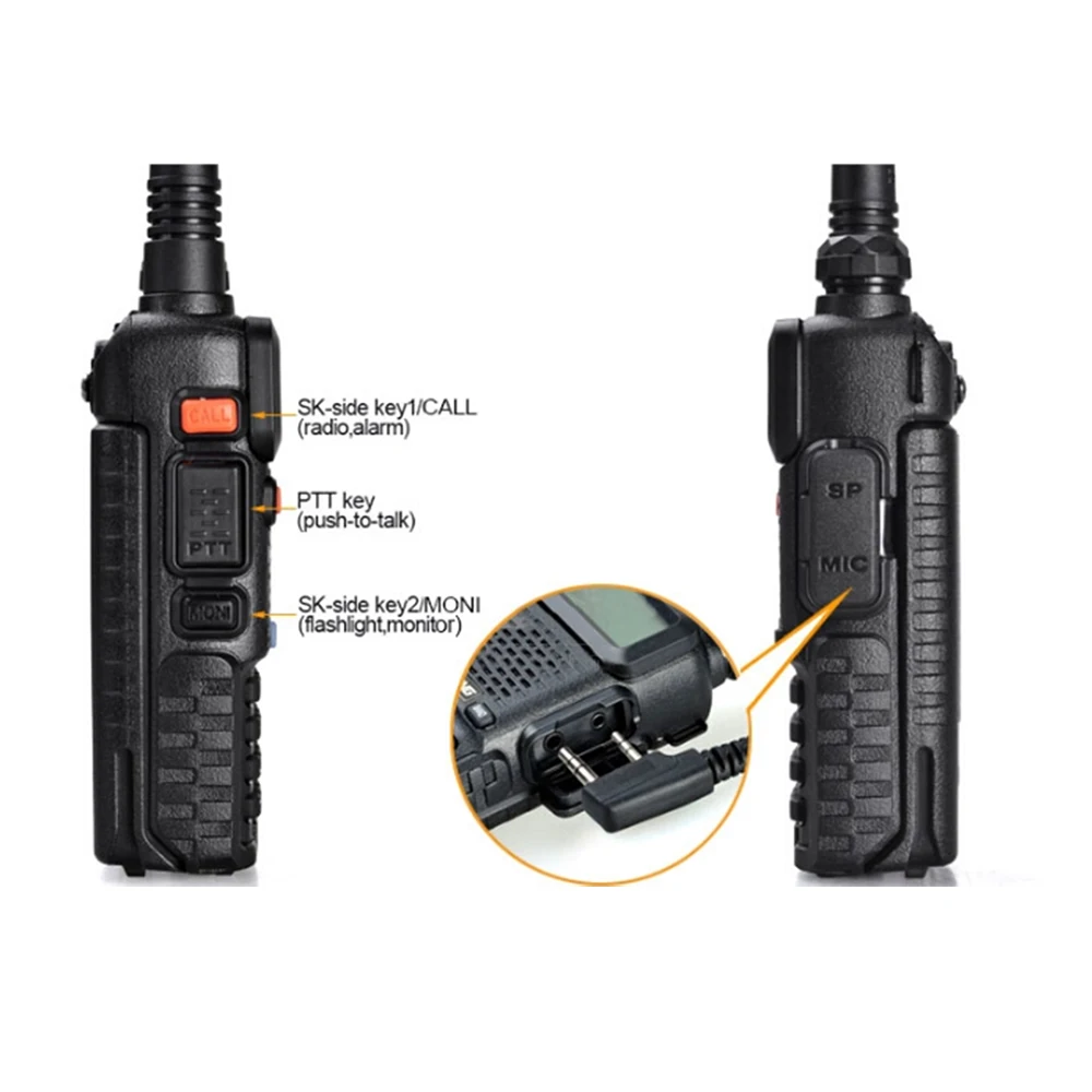 Baofeng UV-5R original walkie talkie baofeng 5w/8w uhf/vhf Zwei-Wege-Amateurfunk baofeng walkie talkie