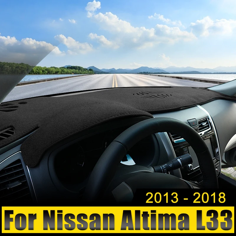 

Car Dashboard Cover Avoid Light Pad Sun Shade Mat Anti-UV Carpets For Nissan Teana J33 Altima L33 2013 2014 2015 2016 2017 2018