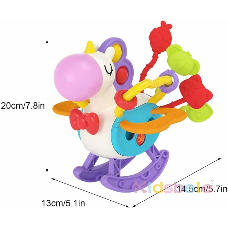 Colorful Animal Sensory Toys Learning and Educational Montessori Toys Fine Motor Skills and Travel Toys