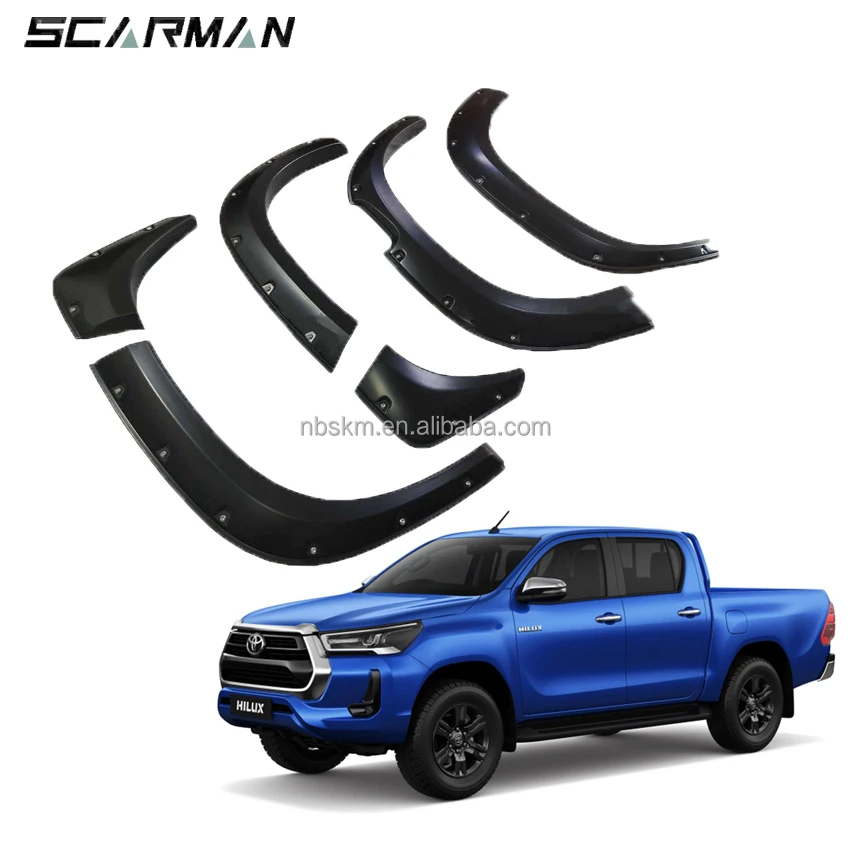 วัสดุ ABS ความแข็งแรงสูง Pickup ล้อคิ้วเหมาะสําหรับ MITSUBISHI TRITON 2019-2022 รถอุปกรณ์เสริมชิ้นส่วนรถยนต์