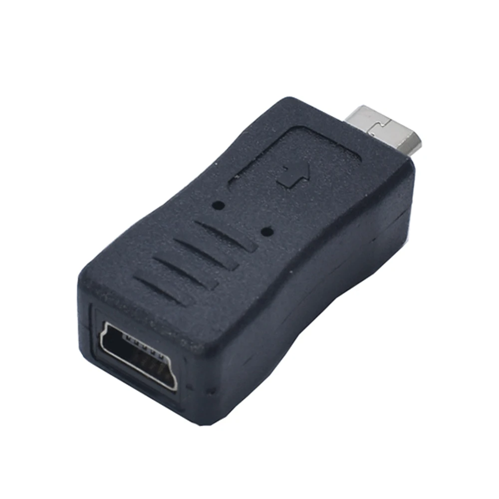 Micro USB Female to Mini USB Male Adapter Charger Adaptor Converter