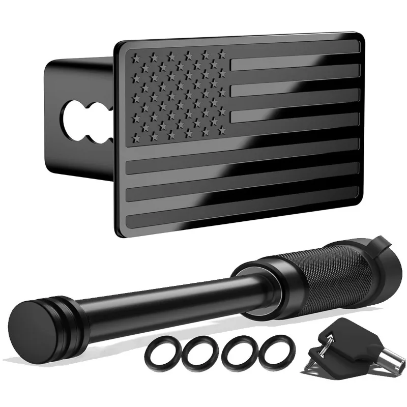 

Специальная металлическая пылезащитная заглушка сцепного устройства прицепа с 3D-эмблемой рельефной защитной крышкой с квадратным горлышком, подходит для внедорожника на колесах