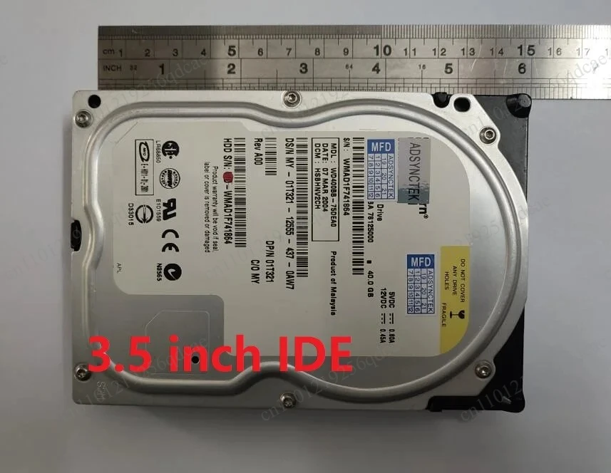 20GB 40GB 80GB 160GB 320GB 500GB IDE DISK 3.5inch HDD Disk Desktop port 40Pin parallel IDE DISK 3.5" ide Mechanical hard drive