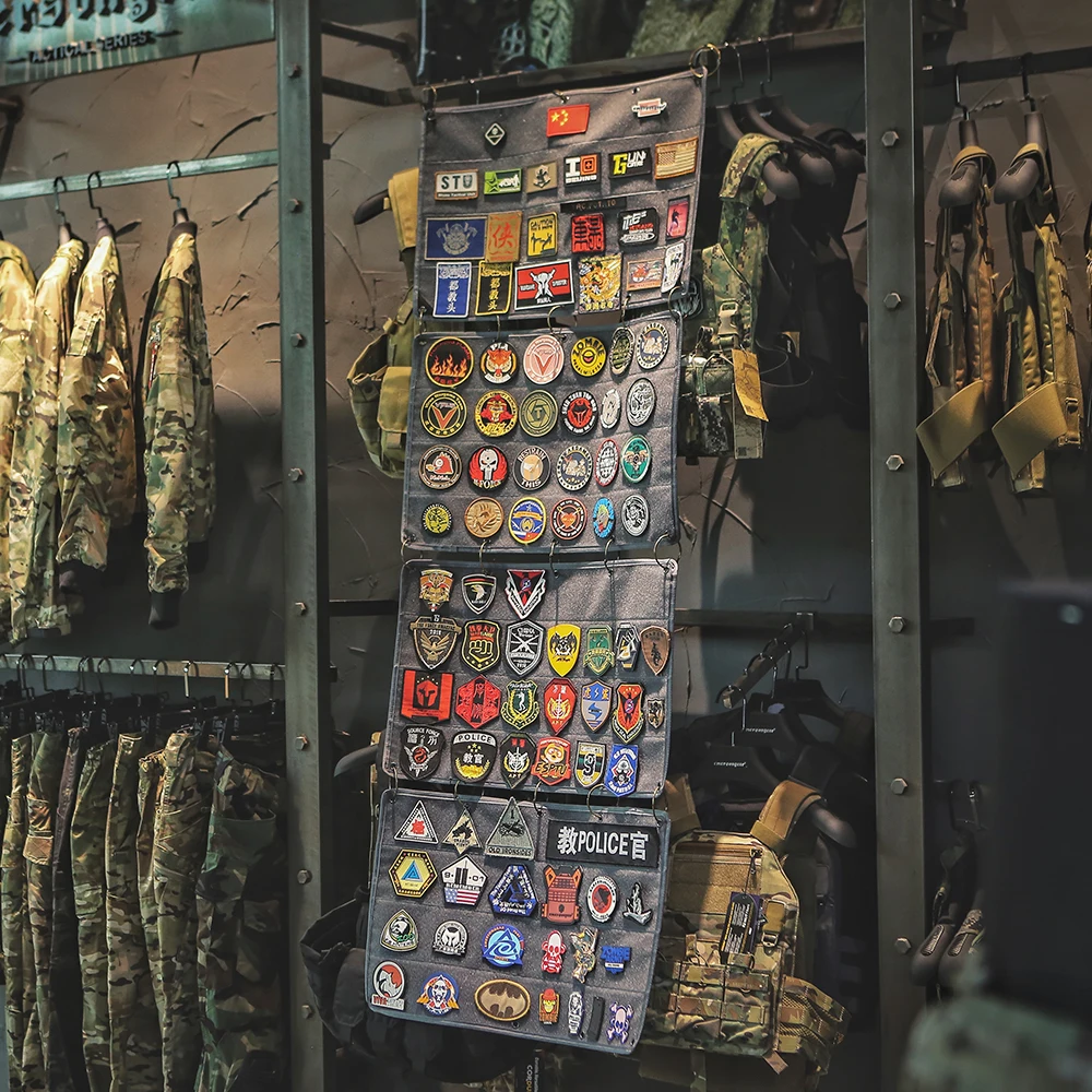 Emersongear Patch tattica Album Collezione Libro Capitolo morale Pannello portaoggetti Custodia per badge Caccia Casual Raccogli EM9371 Nylon