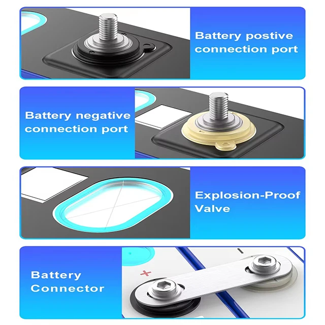 3.2V 202Ah LiFePO4 Battery Lithium iron phosphate batteries For 12v 24v 48v Campers Golf Cart Off-Road Solar Wind TAX FREE