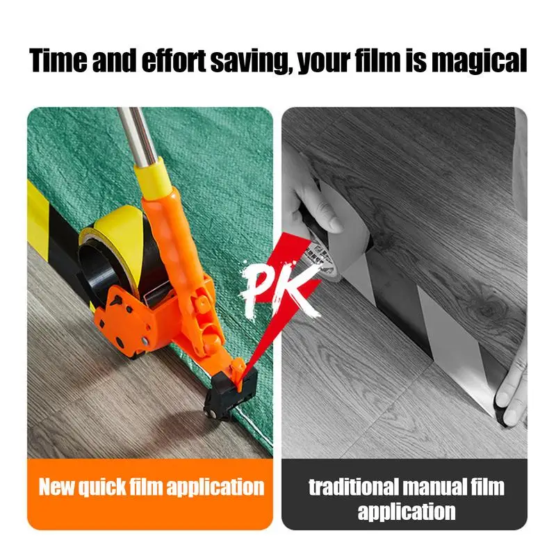 Strumento applicatore per nastro adesivo per pittore Dispenser per nastro sigillante Dispenser per nastro adesivo per imballaggio per pareti di casa dell'ufficio del magazzino