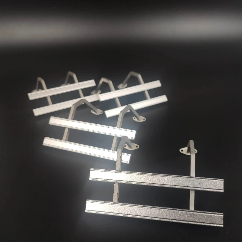 1/14 타미야 RC 트럭 트레일러 덤프트럭 스카니아 MAN 벤츠 볼보 자동차 DIY 부품용 사이드 펜스 연료 탱크 장식 보호 바