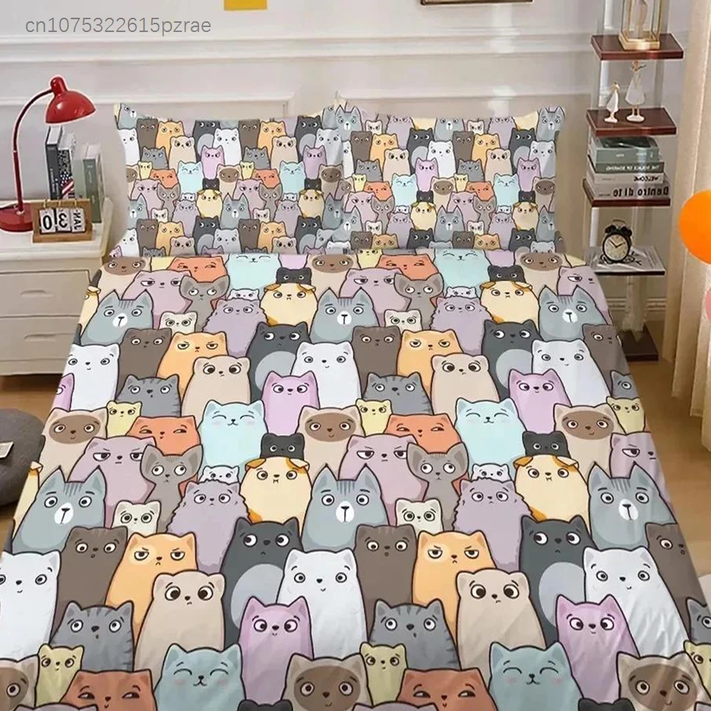 Top Cute Bedding Set Cute Funny Yellow Cartoon Chick Duvet Cover Set King Queen Cartoon Animals Soft Polyester Quilt Cover 4