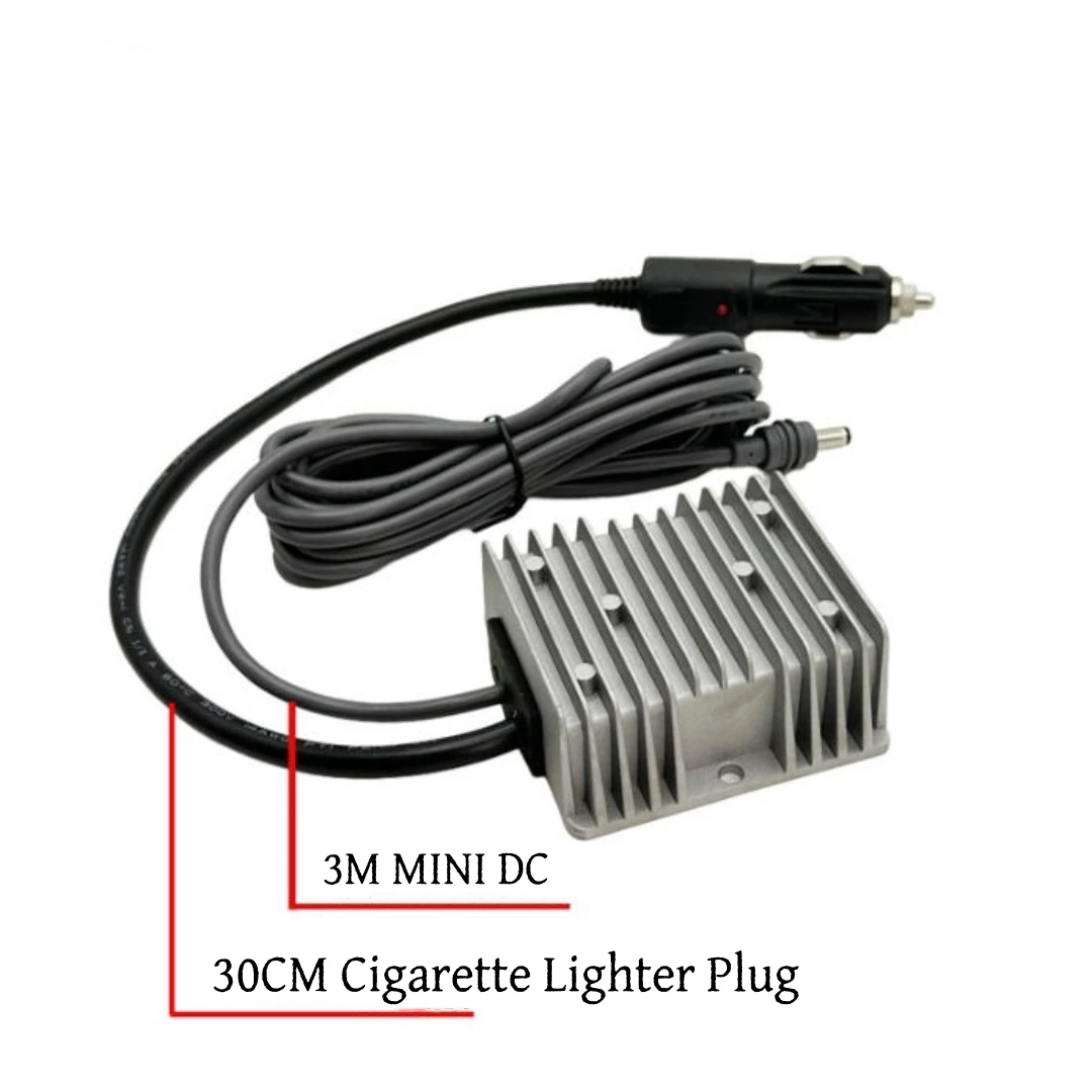 

Power Adapter for Starlink Mini 10V-28V to 30V 3.5A 105W | Waterproof Step-Up Converter with 3M DC Cable & Cigarette Plug for RV