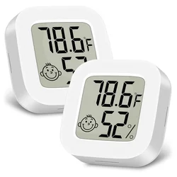 1PC Mini Digital Thermometer Hygrometer Room LCD Display Temperature Humidity Gauge Monitor Indoor Cellar Fahrenheit Centigrade