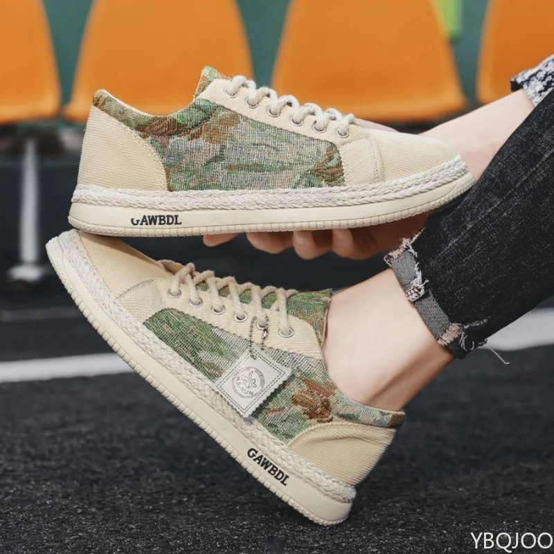 

Новые осенние дышащие модные противоскользящие туфли для мужчин, легкие удобные повседневные туфли на мягкой подошве с низким берцем