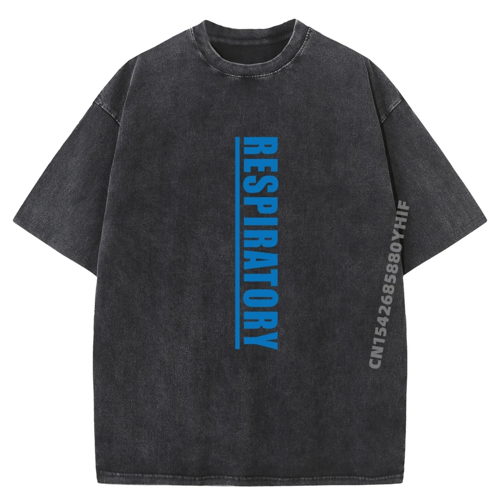 

Unique Respiratory Therapist Therapy Comfortable Tops & Tees Gift Idea Family Tshirts Latest Classic Washed T Shirt