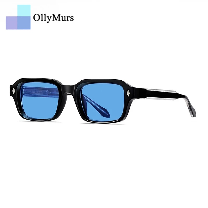 OLLYMURS UV400 النظارات الشمسية موضة الرجال النظارات الشمسية نظارة رجالي نظارات نسائية نظارات شمسية فاخرة السيدات العدسات رجل