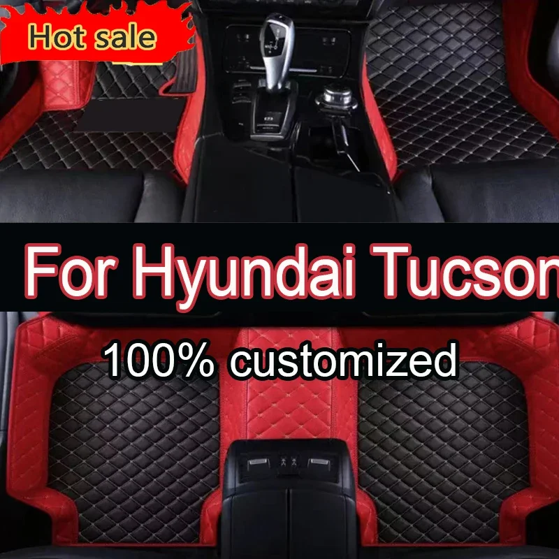 

Утолщенные автомобильные коврики для Hyundai Tucson NX4 2024 2023 2022 2021, автомобильные аксессуары для интерьера, коврики для ног, товары для автомобилей C