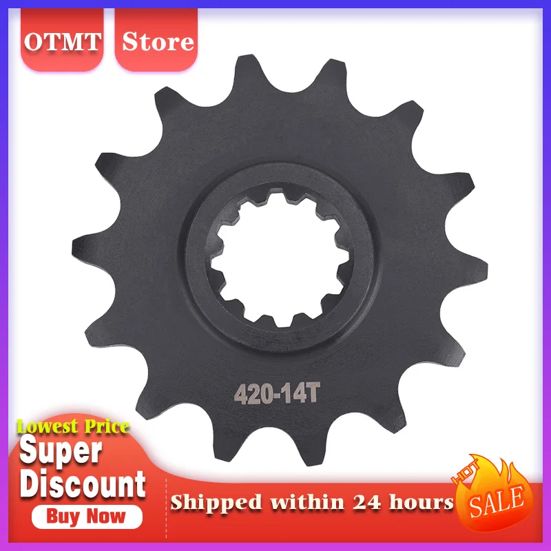 

Motorcycle Parts 420-14T Front Sprockets For KTM 60SX 65SX 60 65 SX For Husqvarna TC65 65 TC For GAS GAS MC 65 MC65