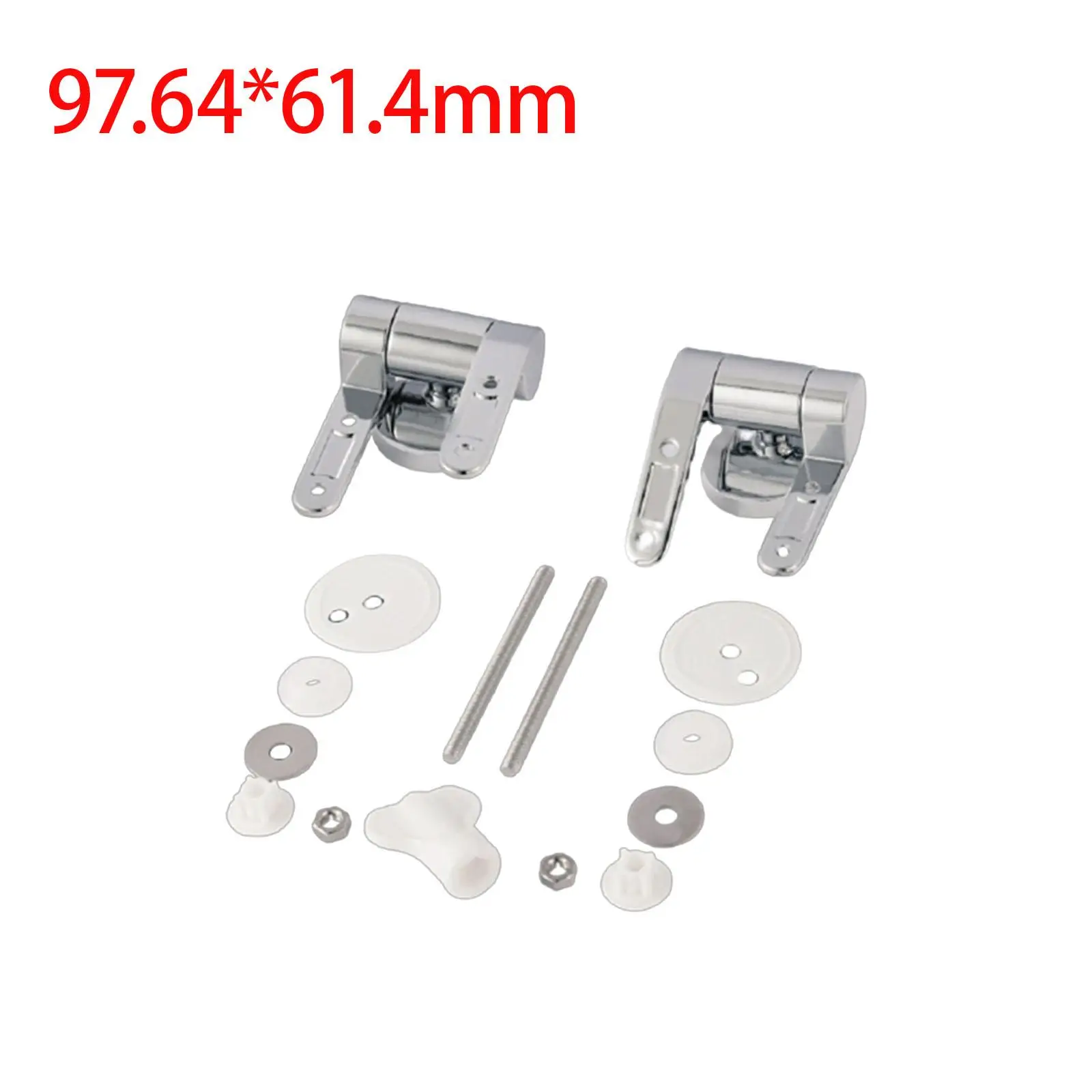 Toilet Seat Hinge Universal Fixing Bracket for Flipping Bath Toilet Lids
