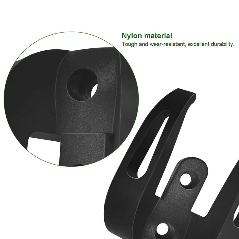 Gancho dianteiro scooter elétrico, gancho duplo, ganchos multifuncionais, design para Xiaomi M365 e M365 Pro, novo, 2 pcs