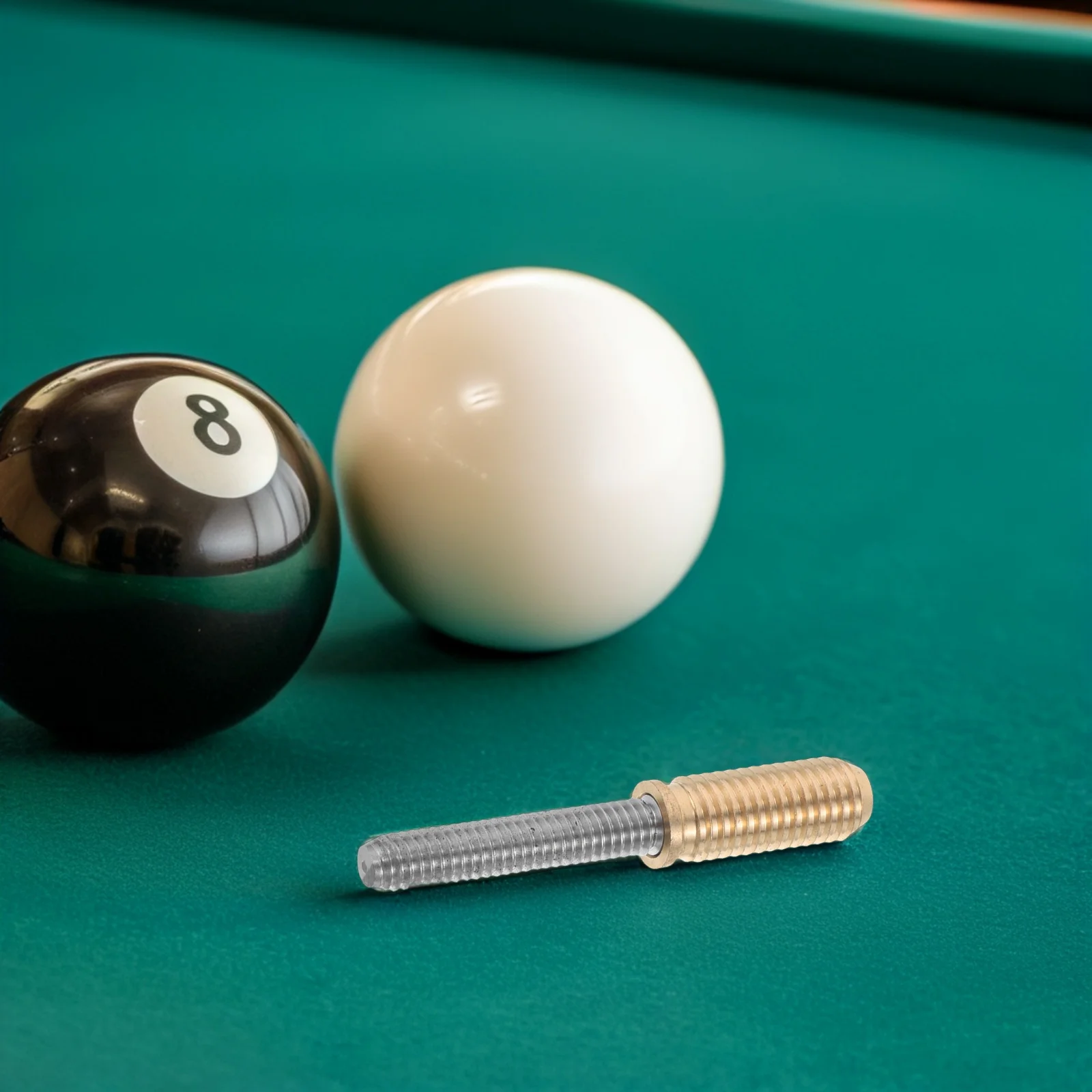 Pool Joint Pin Stainless Steel Billiard Extension Rod Screw Quick Release Connection Durable Cue Stick Hardware