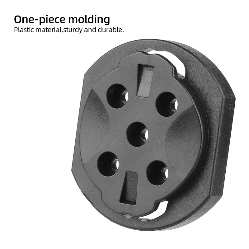 Deemount Bicycle Computer Bracket Repair Base for Garmin Xoss Bryton Magene Base W/Tool Male Buckle Lightweight Repair Adaptor