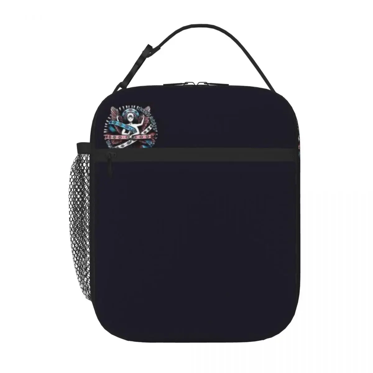 Bestselling Trans Rights Or I Smites Rugged Lunch Handbag Lake Picnic Lunch Handbag
