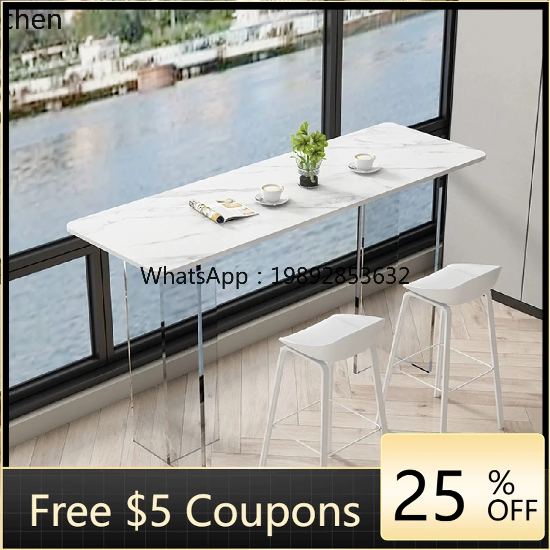 

7BGZZML gradual change slate desk light luxury home living room bedroom small apartment rectangular office learning computer des