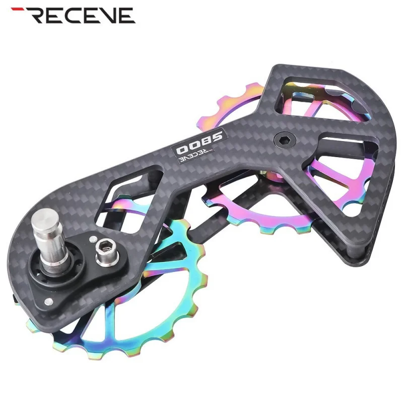 Carbon Ceramic Oversized Derailleur Pulley Cage  for Shimano Ultegra 5800 6800 105 R7000 R8000 - view 6