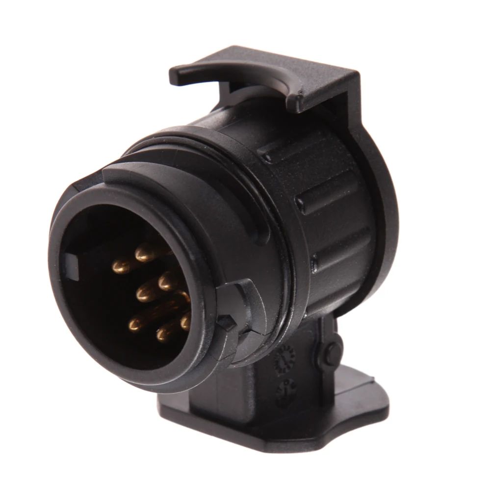 13 To 7 Pin Plug Adapter 12V Truck Trailer Connector Waterproof Accessories for European Standard Trailer