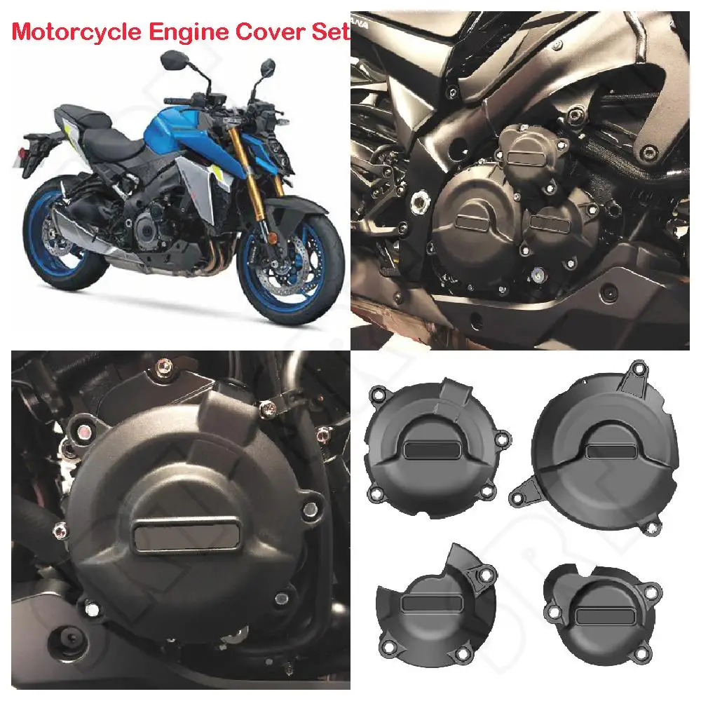 

Fits for Suzuki GSXS 1000 GSX-S1000 F GT GSX-S 1000F 1000GT ABS L5-M2 2015-2023 Motorcycle Engine Cover Kits Secondary Guards