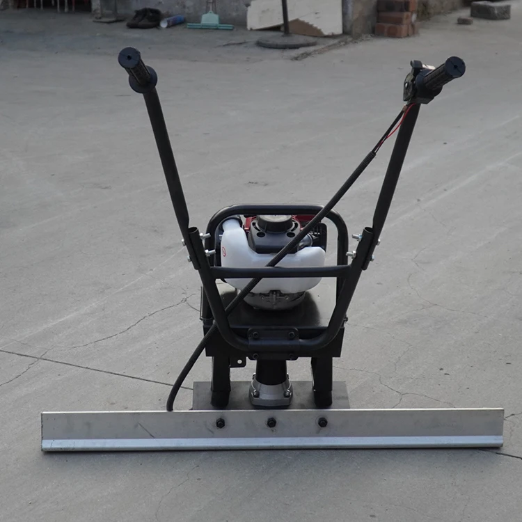 Hot Sell Road Construction Hand Held Concrete Leveling Machine Portable Gasoline Vibrating Concrete Screed Machine