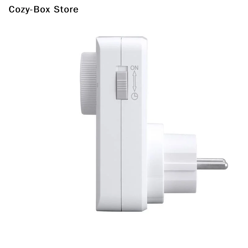 [ZY]German To Universal Grounded Countdown Timer Socket 13H Setting Auto Power Off For Home Charging Small Appliances[ZY]
