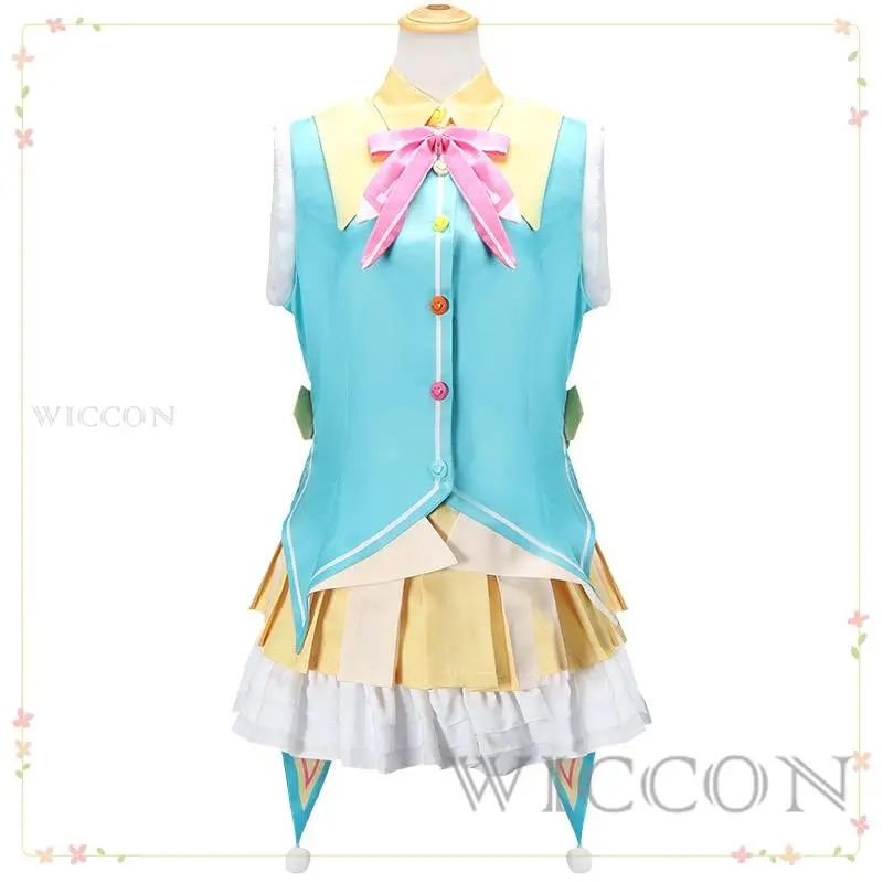 Project Sekai Colorful Stage Kusanagi Nene Cosplay Wonderlands Showtime Cosplay Costume Clothes Wig Cosplay Stage Costume Set