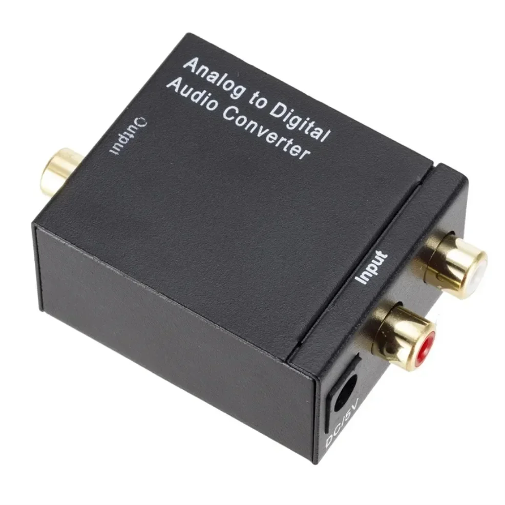 Analog to Digital Audio Converter Amplifier Decoder Optical Coaxial RCA Toslink Audio Adapter SPDIF Adaptor for TV Xbox view 6