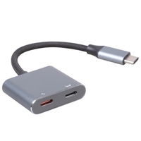 Highly Speed Type C To AR Glasses Charging Adapter For XREAL AIR/2 Glasses And Charging; Supports 100W Fast Charging