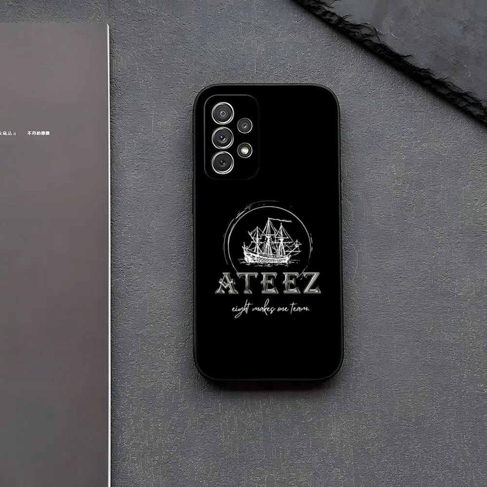 Coque De TéLéPhone Kpop Ateez Pour Samsung Galaxy S26 S24 S23 S22 S25 S21 S20 Ultra Fe Plus A54 A24 A55 A53