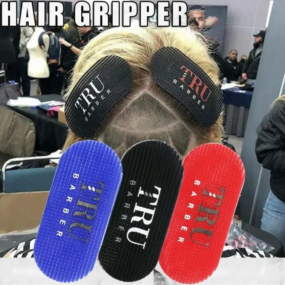 

2Pcs Barber Hair Gripper Reusable Gripper Hair Holder Barber Accessories Professional Tape Hair Styling Barbershop Accessories