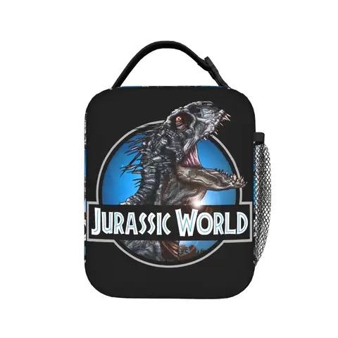 Cretaceous Scorpius-Rex Jurassic Park Insulated Lunch Bag Lunch Container Thermal Bag Tote Lunch Box College Food Bag