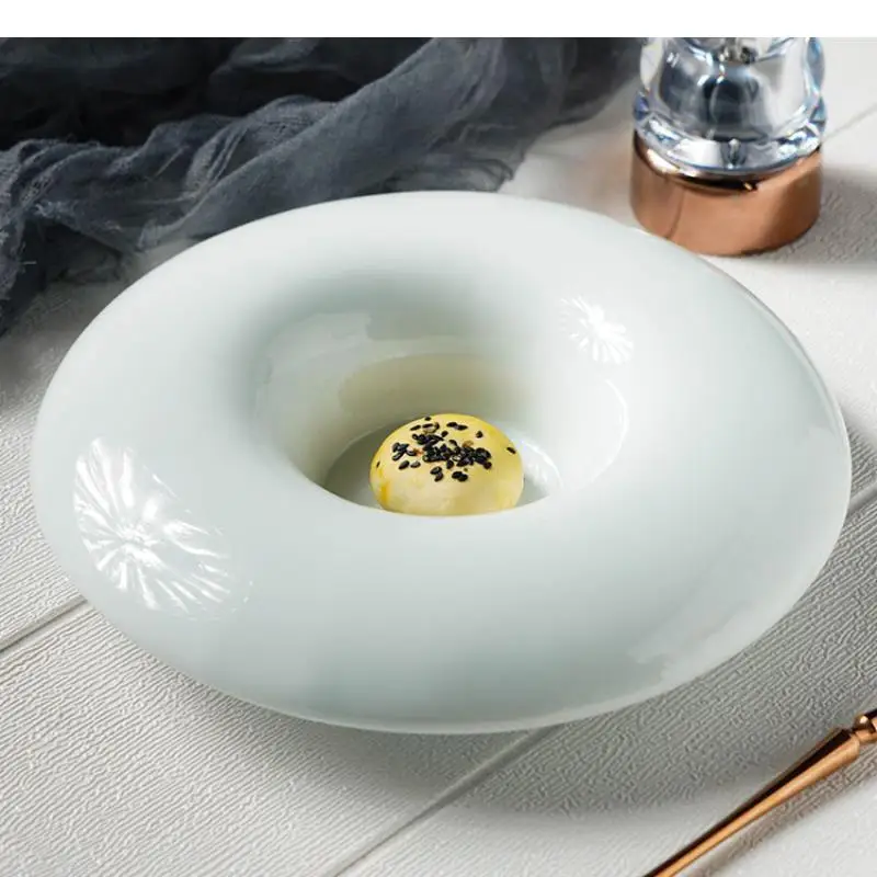 

Кухонная утварь: художественные тарелки для французского ресторана, специальные блюда для холодных закусок, десертов, сашими и предварительных блюд