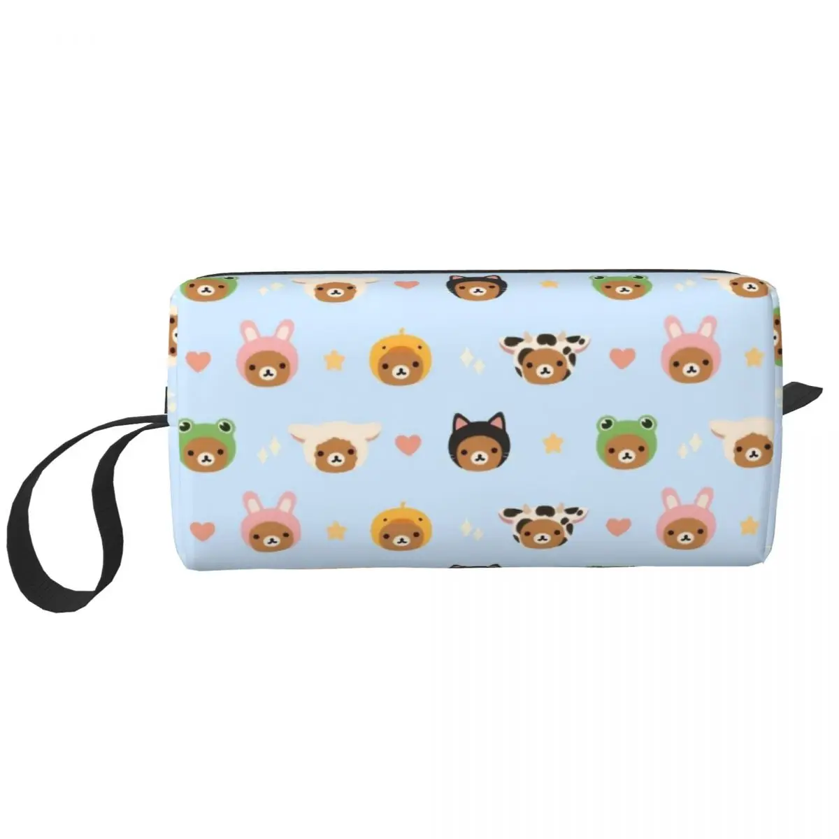 Rilakkuma Zoo Cosmetic Bag for Women Makeup Bags Travel Waterproof Toiletry Bag Organizer Merch