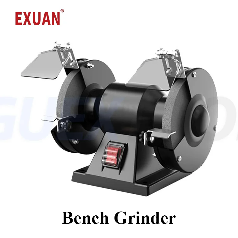 

Double Protection Heavy-duty Desktop Grinding Machine Household Sharpening Machine Metal And Jade Processing Tools Polisher